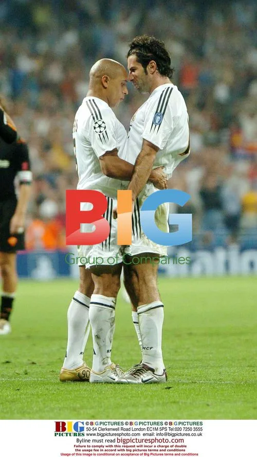 Real Madrid V Roma Champions League Match