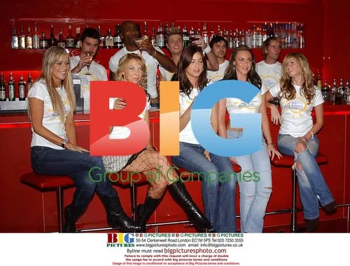 TV Presenters at Stars Behind Bars Photocall