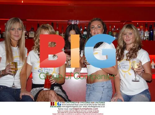 TV Presenters at Charity Photocall