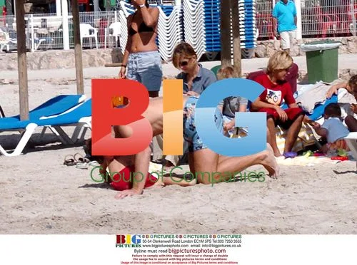 Princess Cristina and Family Beach Trip