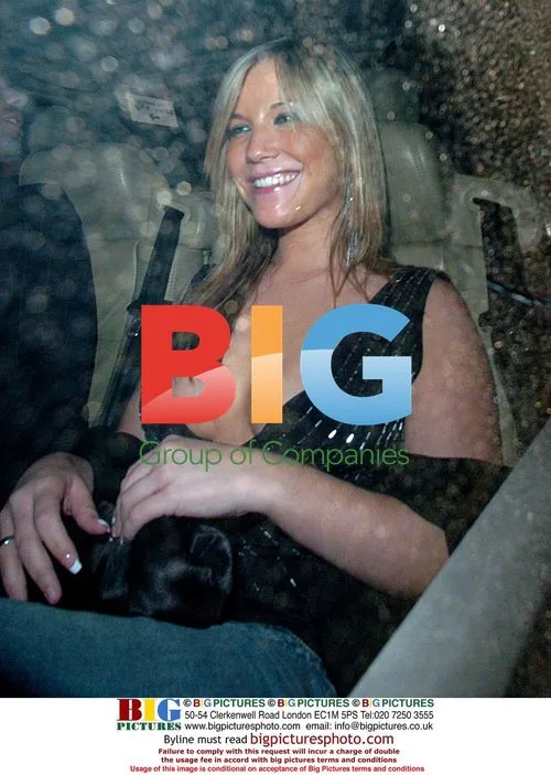 Singer Heidi from the Sugababes at London club
