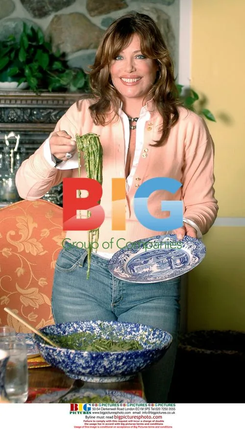 Kelly LeBrock at Home with Family
