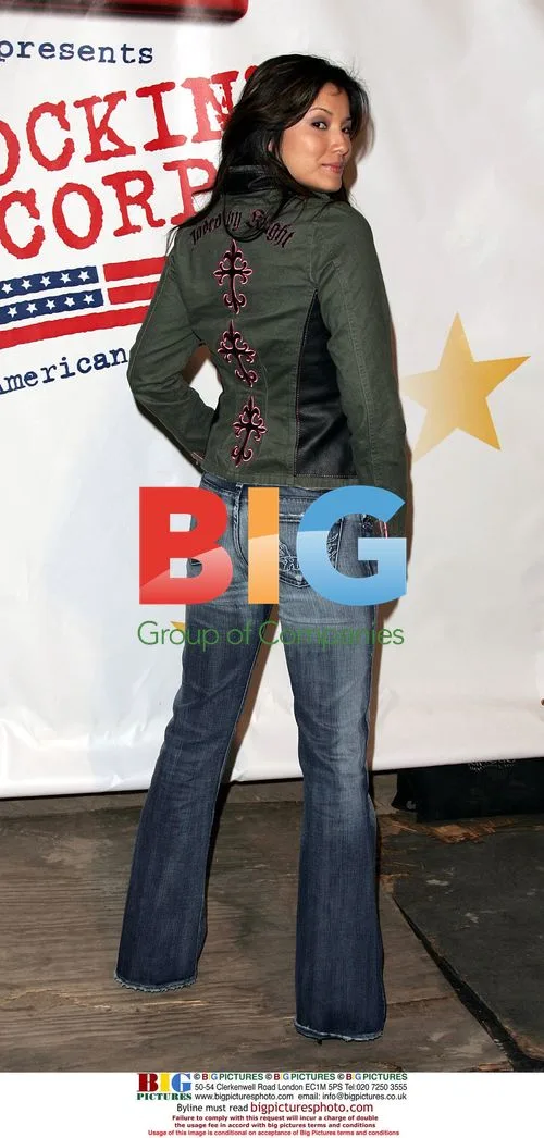Kelly Hu at 'Rockin' the Corps' concert