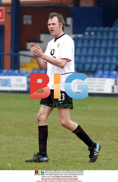 John Leslie at Charity Football Match