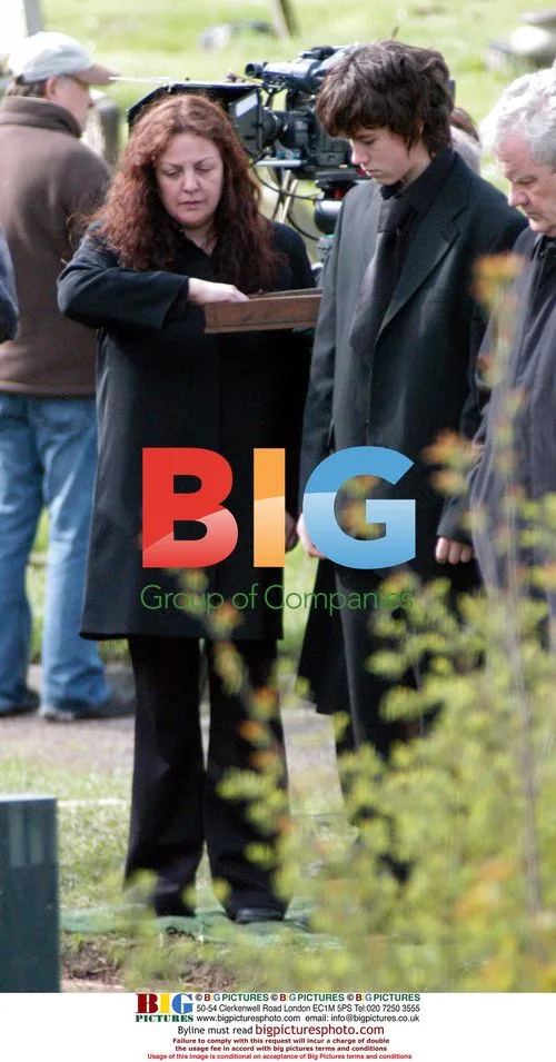 Coronation Street stars on location filming Katy Nelson funeral