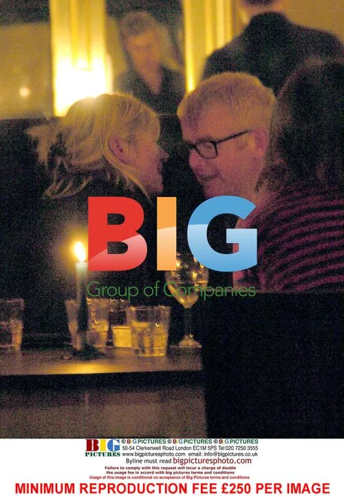 Chris Evans and Zoe Ball in London Pub