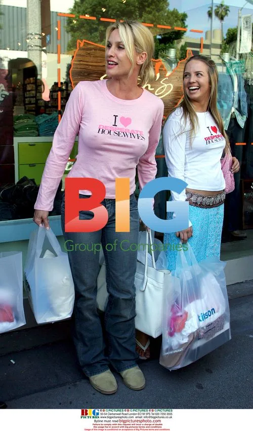 Nicollette Sheridan Shopping in Beverly Hills