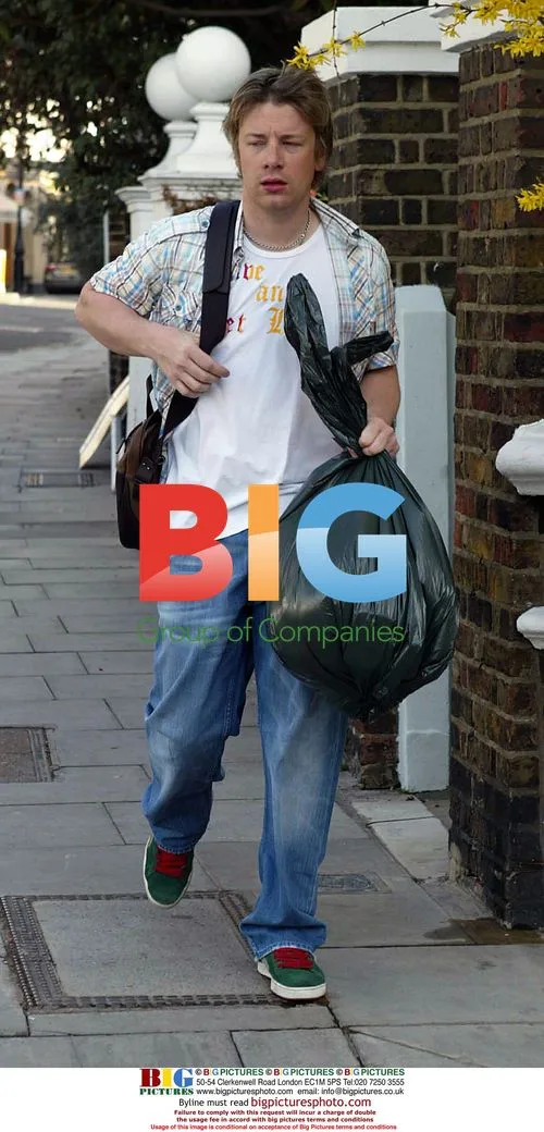 Jamie Oliver Taking Out Trash