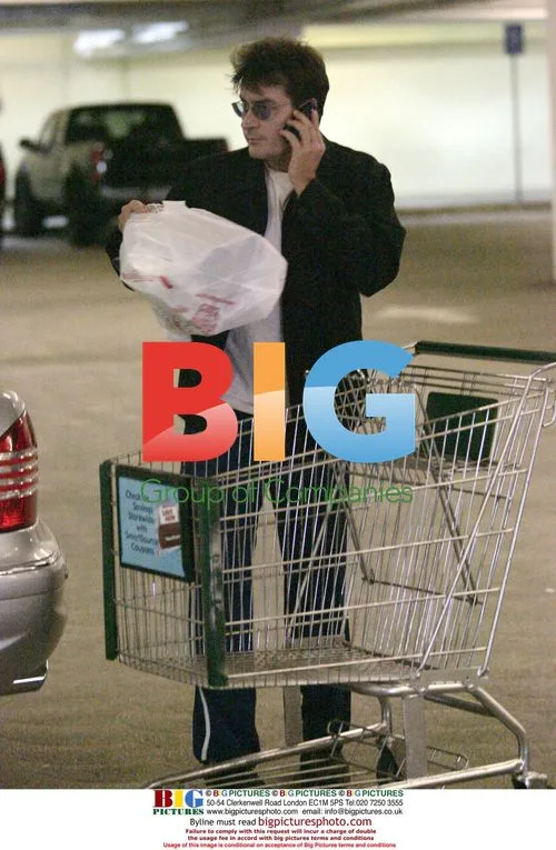 Charlie Sheen Grocery Shopping
