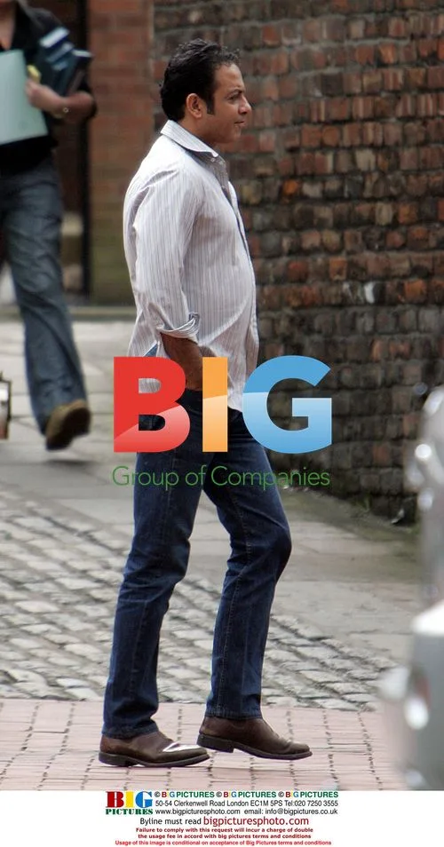 Coronation Street Actor Jim Harkishin on Set