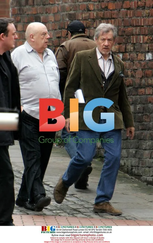 Coronation Street Actors John Savident and Sir Ian McKellen
