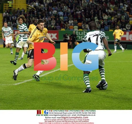 Newcastle United v Sporting Lisbon UEFA Cup