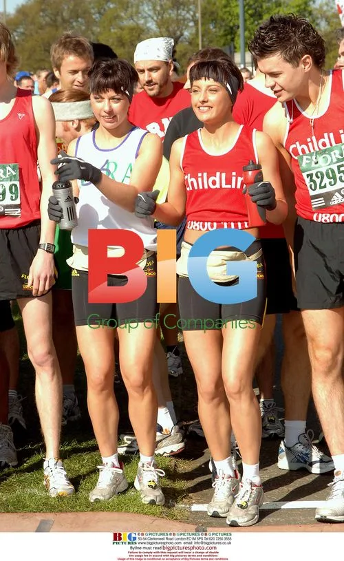 The Cheeky Girls in London Marathon