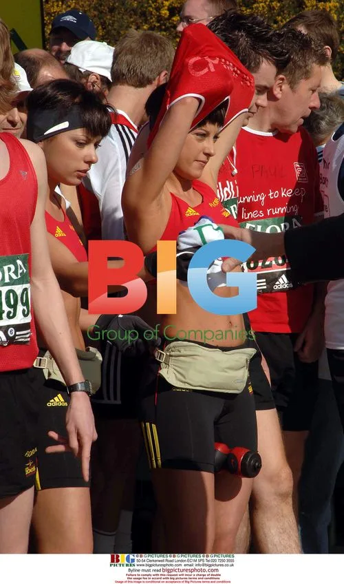 Cheeky Girls Run London Marathon