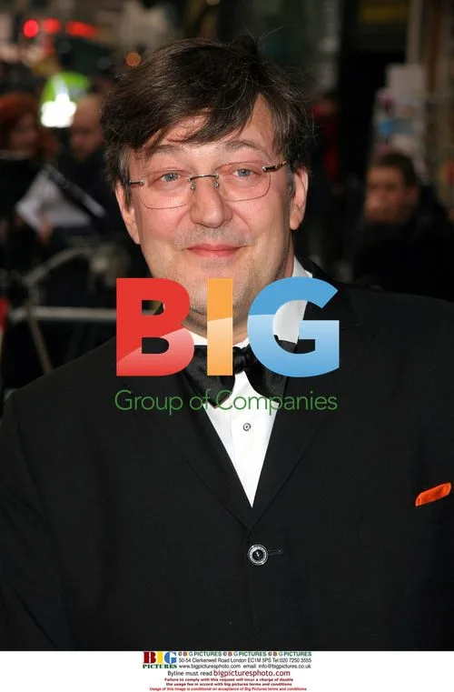 Steven Fry at London Premiere