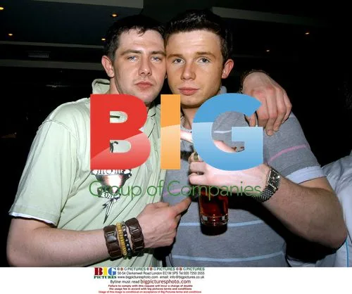 Michael Ryan and James Watts enjoy Dublin night out