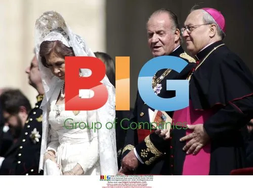 King Juan Carlos and Queen Sofia at Pope Benedict XVI Mass