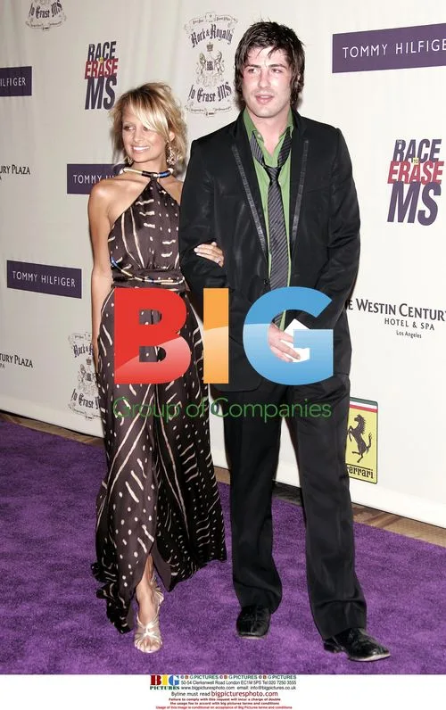 Nicole Richie and Brandon Davis at Race To Erase MS Gala