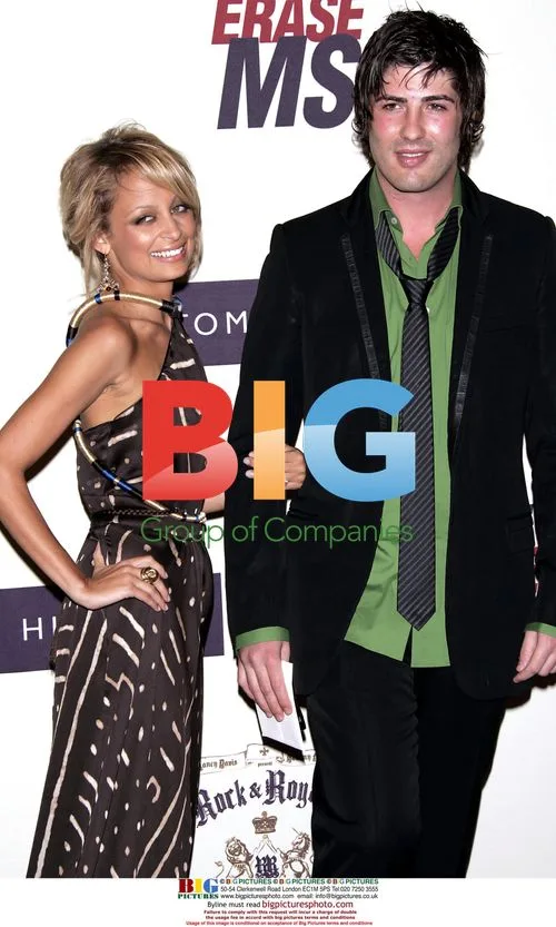 Nicole Richie and Brandon Davis at Race To Erase MS Gala
