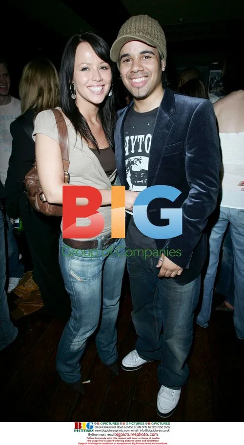 Kimberly Walsh and Justin from '888' at Hard Rock Cafe
