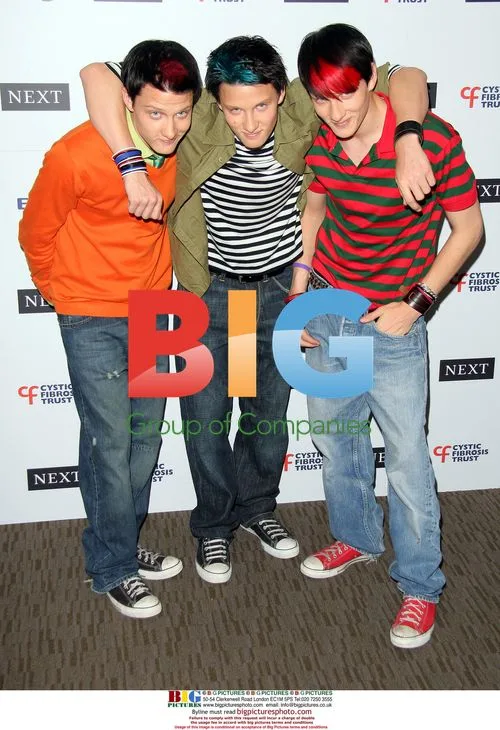 Boy band triplets at Breathing Life awards