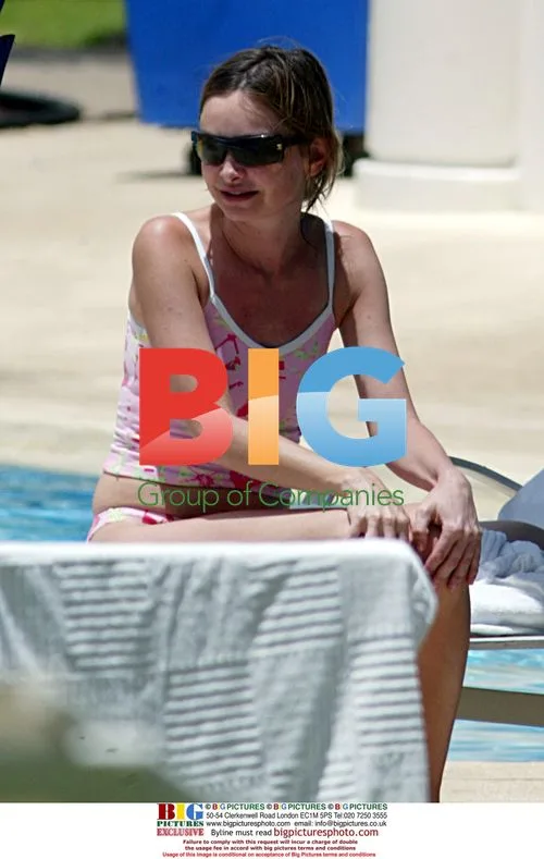 Calista Flockhart and Son Liam on Vacation