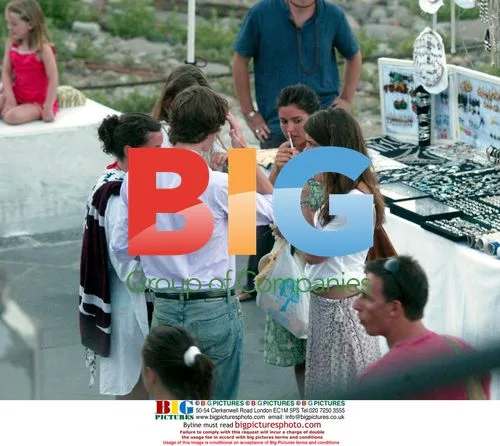 Princess Carolina of Monaco Shopping in Panarea, Italy