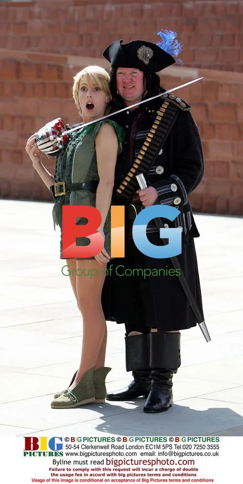 Steve McFadden and Sophie Lawrence in Manchester Panto