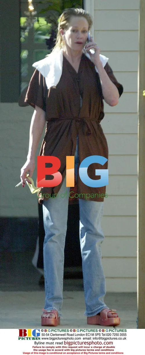Melanie Griffith Leaves Beverly Hills Salon