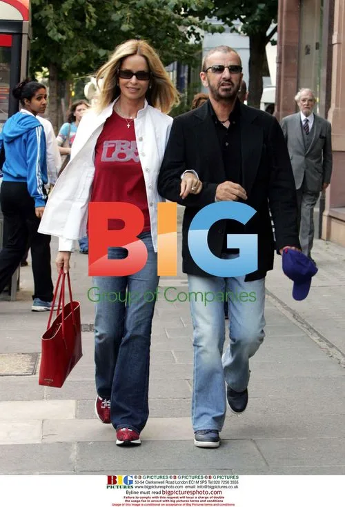 Ringo Starr and Wife Out Shopping