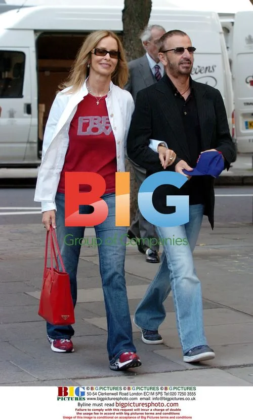 Ringo Starr and Wife Barbara Bach Shopping in London