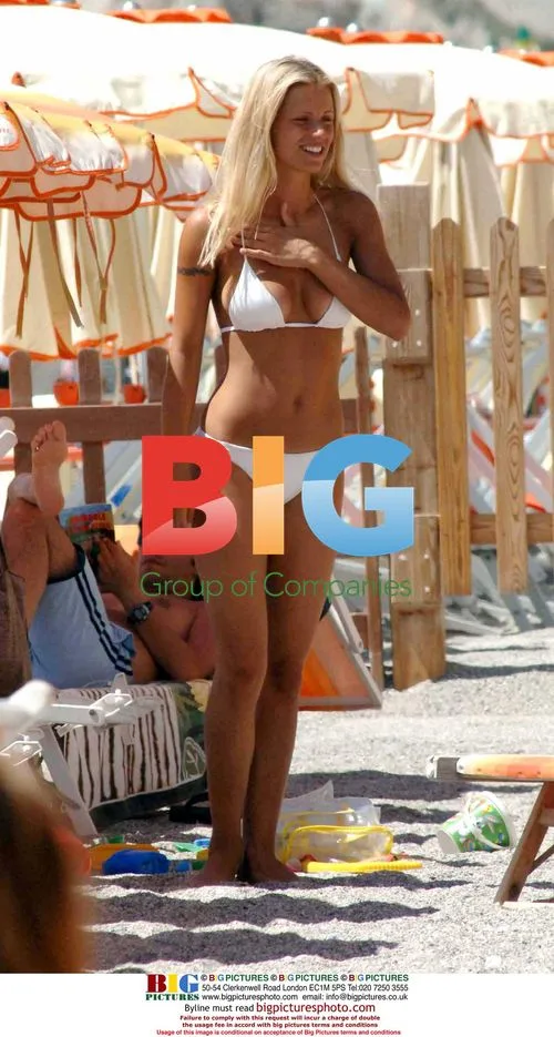 Michelle Hunziker and Daughter on Holiday