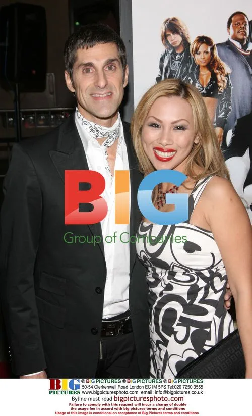 Perry Ferrell & Wife at "Be Cool" Premiere
