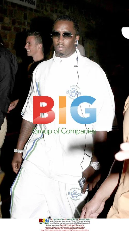 Puff Daddy at Party for Denise Rich's Ship