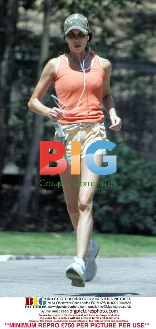 Teri Hatcher Goes For A Run
