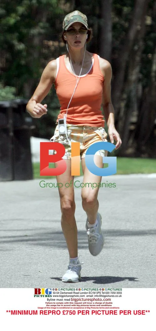 Teri Hatcher Goes for Run