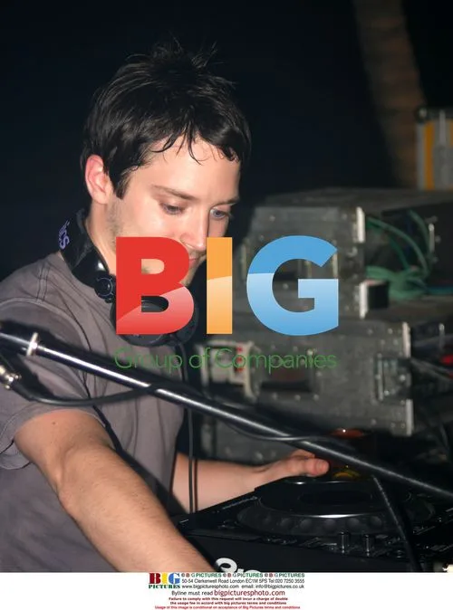 Elijah Wood DJs at Party
