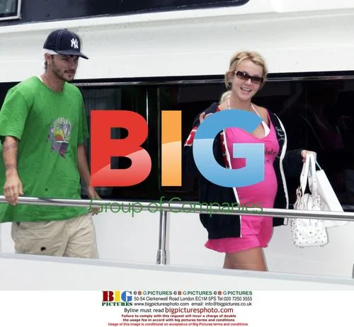 Britney Spears Yacht Cruise with Family