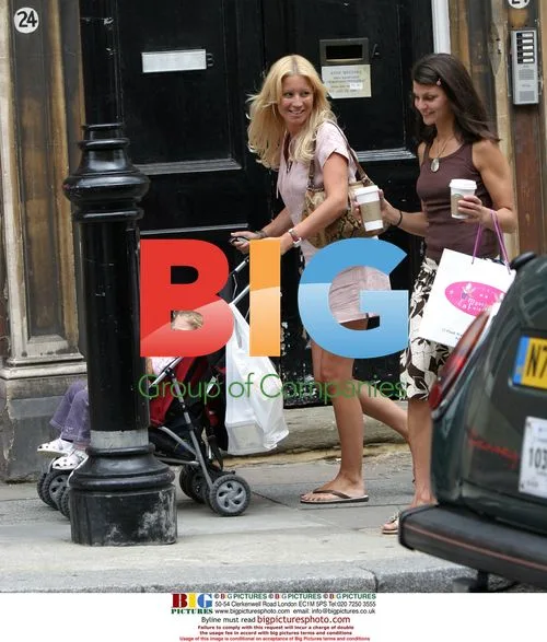 Denise Van Outen Out Shopping