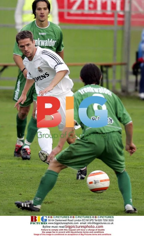 Michael Owen with Real Madrid