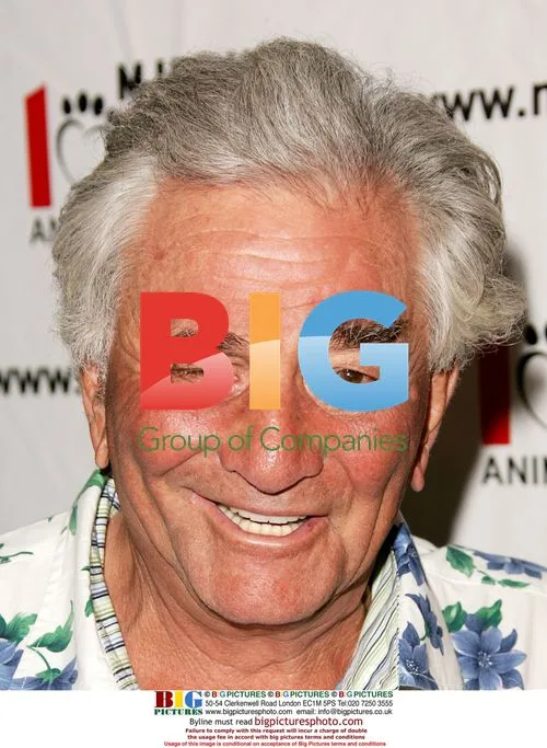 Peter Falk Attending Celebrity Comedy Benefit