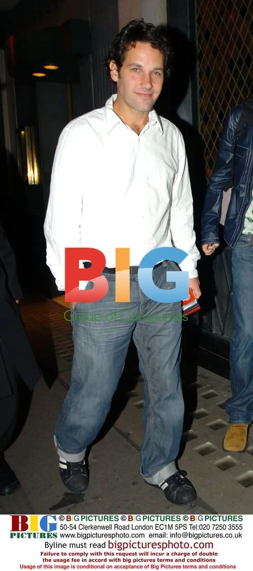 Paul Rudd Enjoys Night Out in London