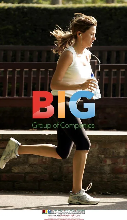 Rebecca Loos Jogging with Trainer