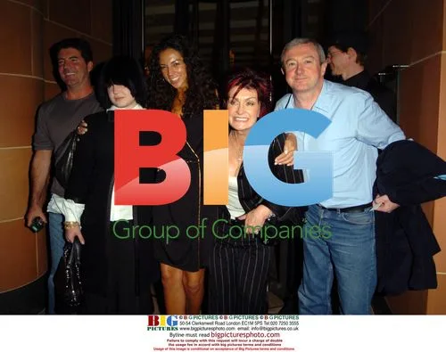 Simon Cowell and Others on Night Out in London