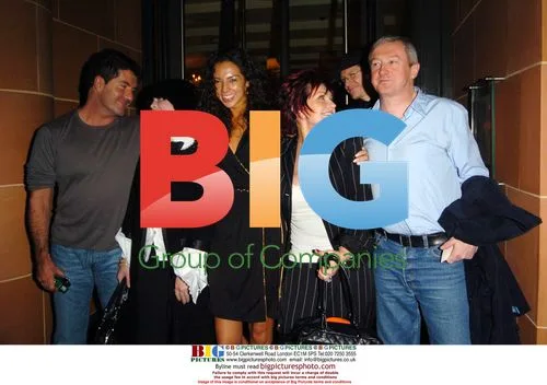 Simon Cowell and Osbourne Family at Cipriani