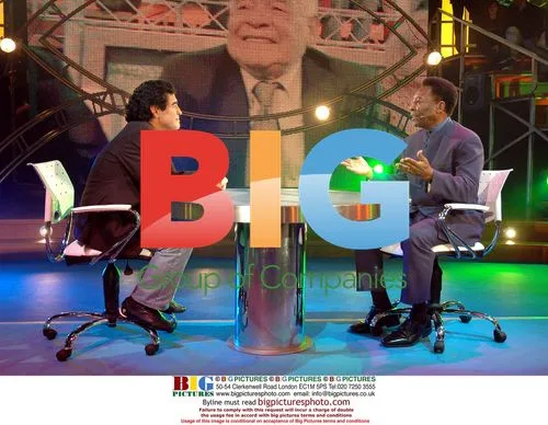 Maradona Debuts TV Show with Pele