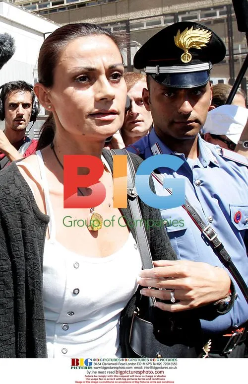Lawyer Antonietta Sonnessa Outside Italian Court