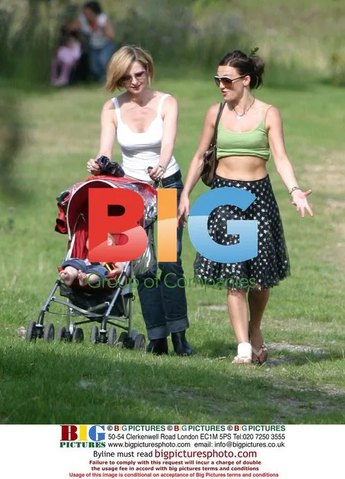 Jayne Middlemiss strolling in north London park
