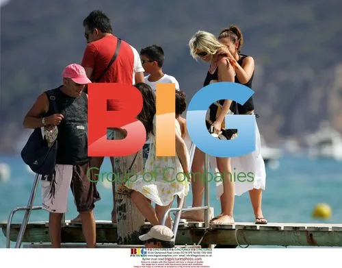 Nicole Appleton and Friends in St Tropez