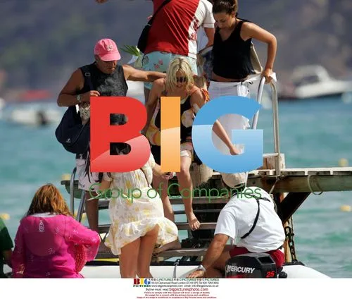 Nicole Appleton Spotted in St Tropez